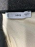 MNG Stripes Ivory Casual Dress Size 6 - photo 4