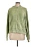 Free Haven 100% Polyester Green Zip Up Hoodie Size L - photo 1