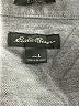 Eddie Bauer 100% Cotton Solid Gray Long Sleeve Button-Down Shirt Size L - photo 7