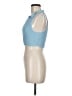 Babaton Blue Sleeveless Top Size M - photo 5