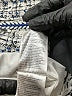 H&M 100% Polyester Tweed Blue Casual Skirt Size 2 - photo 5