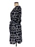 Old Navy 100% Polyester Print Blue Casual Dress Size M - photo 5