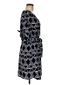 Old Navy 100% Polyester Print Blue Casual Dress Size M - photo 4
