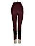 Emily Hsu Designs Color Block Burgundy Active Pants Size S - photo 2