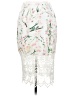 Astr 100% Polyester Floral White Casual Skirt Size S - photo 1