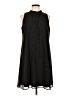 Tommy Hilfiger 100% Polyester Polka Dots Black Casual Dress Size 10 - photo 1