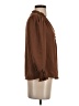 T Tahari 100% Polyester Brown Long Sleeve Blouse Size XS - photo 4