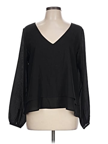 Abercrombie & Fitch Long Sleeve Blouse (view 1)