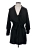 TGLA 100% Polyester Black Trenchcoat Size S - photo 1