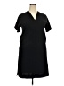Roucha 100% Polyester Solid Black Casual Dress Size 2X - photo 1