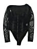 Unbranded 100% Polyester Black Bodysuit Size M - photo 1