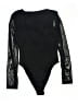 Unbranded 100% Polyester Black Bodysuit Size M - photo 2