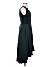 Hazel Solid Teal Cocktail Dress Size S - photo 4