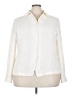 Liz Baker 100% Polyester Ivory Long Sleeve Blouse Size 22 - photo 1