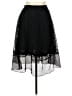 Le Chateau 100% Polyester Polka Dots Black Formal Skirt Size 10 - photo 1