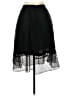 Le Chateau 100% Polyester Polka Dots Black Formal Skirt Size 10 - photo 2