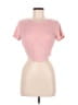 Princess Polly Pink Short Sleeve Top Size 8 - photo 1