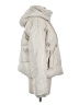 Zara 100% Polyurethane Solid Ivory Snow Jacket Size S - photo 4
