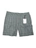 Express Design Studio Plaid Gray Shorts Size 2 - photo 1