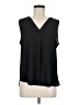 Ann Taylor Black Sleeveless Blouse Size M - photo 1