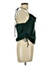 Parrllel Lines 100% Polyester Green Sleeveless Blouse Size 10 - photo 4