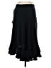 Express 100% Silk Solid Black silk skirt Size XS (estimated) - photo 2