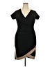 Almost Famous Black Cocktail Dress Size 2X - photo 1