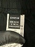 Shein 100% Cotton Solid Black Athletic Shorts Size 4 - photo 3
