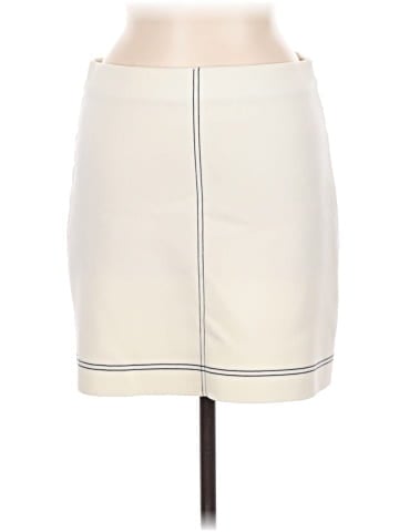 Zara Faux Leather Skirt (view 1)