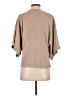 Zara 100% Cotton Tan 3/4 Sleeve Top Size S - photo 2