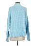 On 34th Blue Turtleneck Sweater Size S - photo 2