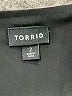 Torrid 100% Polyester Black Short Sleeve Blouse Size 2X Plus (2) - photo 7