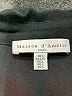 Maison d' Amelie 100% Polyester Solid Black 3/4 Sleeve Blouse Size L - photo 7