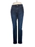 Christopher & Banks Solid Blue Jeans Size 12 - photo 1