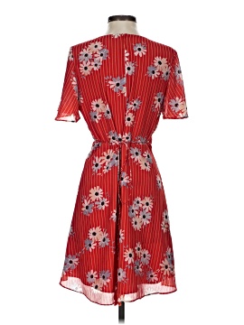 Madewell Button-Wrap Dress in Daisy Society (view 2)