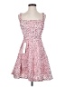 Assorted Brands Hearts Pink Cocktail Dress Size 4 - photo 1