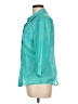 Chico's Teal 3/4 Sleeve Button-Down Shirt Size Lg (2) - photo 5