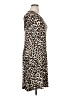 Cupio Animal Print Brown Casual Dress Size XL - photo 4