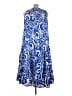 Lane Bryant Paisley Blue Casual Dress Size 26 - 28 Plus - photo 2