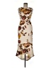 Alexa B Floral Ivory Cocktail Dress Size 6 - photo 1