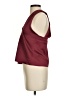 Express 100% Polyester Burgundy Sleeveless Blouse Size XS - photo 5