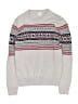 Crewcuts Outlet 100% Cotton Print Gray Pullover Sweater Size 12 - 14 - photo 1