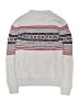 Crewcuts Outlet 100% Cotton Print Gray Pullover Sweater Size 12 - 14 - photo 2