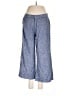 Old Navy Blue Linen Pants Size Med Petite - photo 1