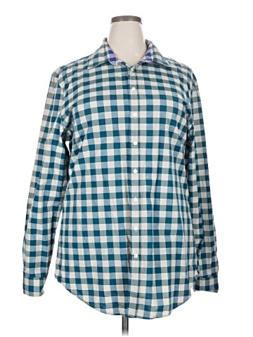 Thomas Pink Long Sleeve Button-Down Shirt (view 1)