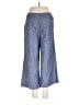 Old Navy Blue Linen Pants Size Med Petite - photo 2