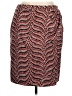 Jones Studio 100% Polyester Chevron-herringbone Red Casual Skirt Size 14 - photo 1