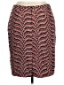 Jones Studio 100% Polyester Chevron-herringbone Red Casual Skirt Size 14 - photo 2