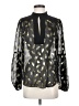 Diane von Furstenberg Black Blouse Size S - photo 1