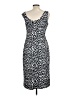 Donna Ricco Animal Print Leopard Print Polka Dots Multi Color Silver Cocktail Dress Size 10 - photo 2